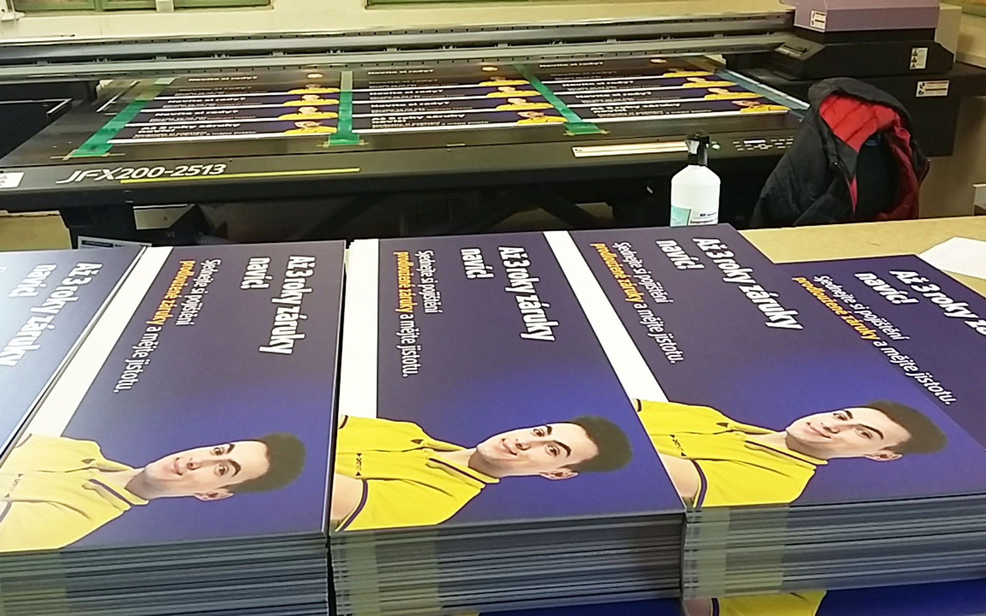 UV potisk reklamních cedulí UV potisk reklamních cedulí